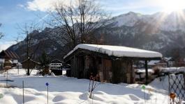 Alpen Schnee Bayern