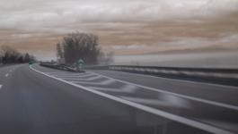 Autobahn Trist Duester Infrarot