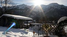 Bayerisch Gmain Schneebedeckt Berchtesgadener Land