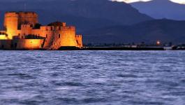 Burg Griechenland Meer