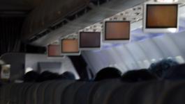 Flugzeug Sitzende Bildschirm Infrarot