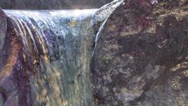 Gestein Natur Wasserfall IR