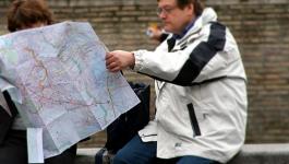 Stadtplan Touristen Rom
