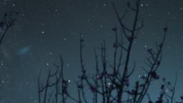 Sternklar Nachthimmel Sueditalien IR