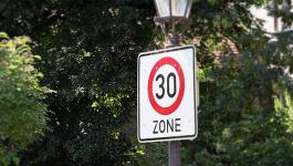 Strassenlaterne 30 Zone