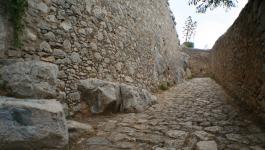 Gasse Mittelalterlich Steinmauern