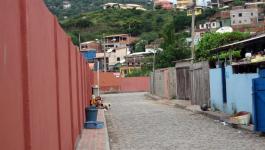 Gasse in Favela
