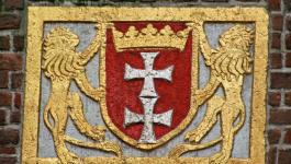 Loewen Wappen Kreuze