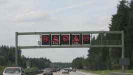Verkehr Autobahn Schilder