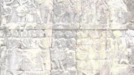 relief indochina angkor wat