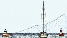 Illustration Masten Boote