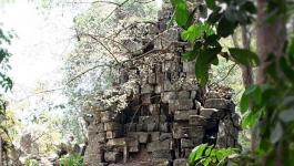 Steinern Angkor Wat